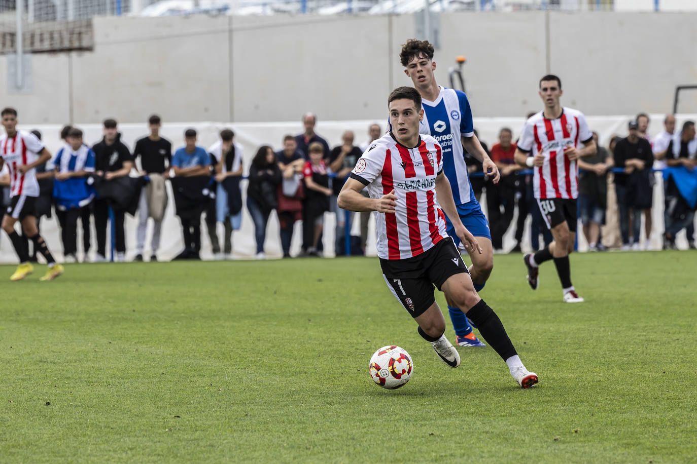 El encuentro Alavés-UD Logroñés