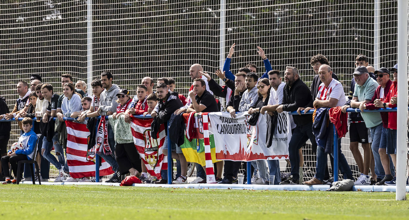 El encuentro Alavés-UD Logroñés