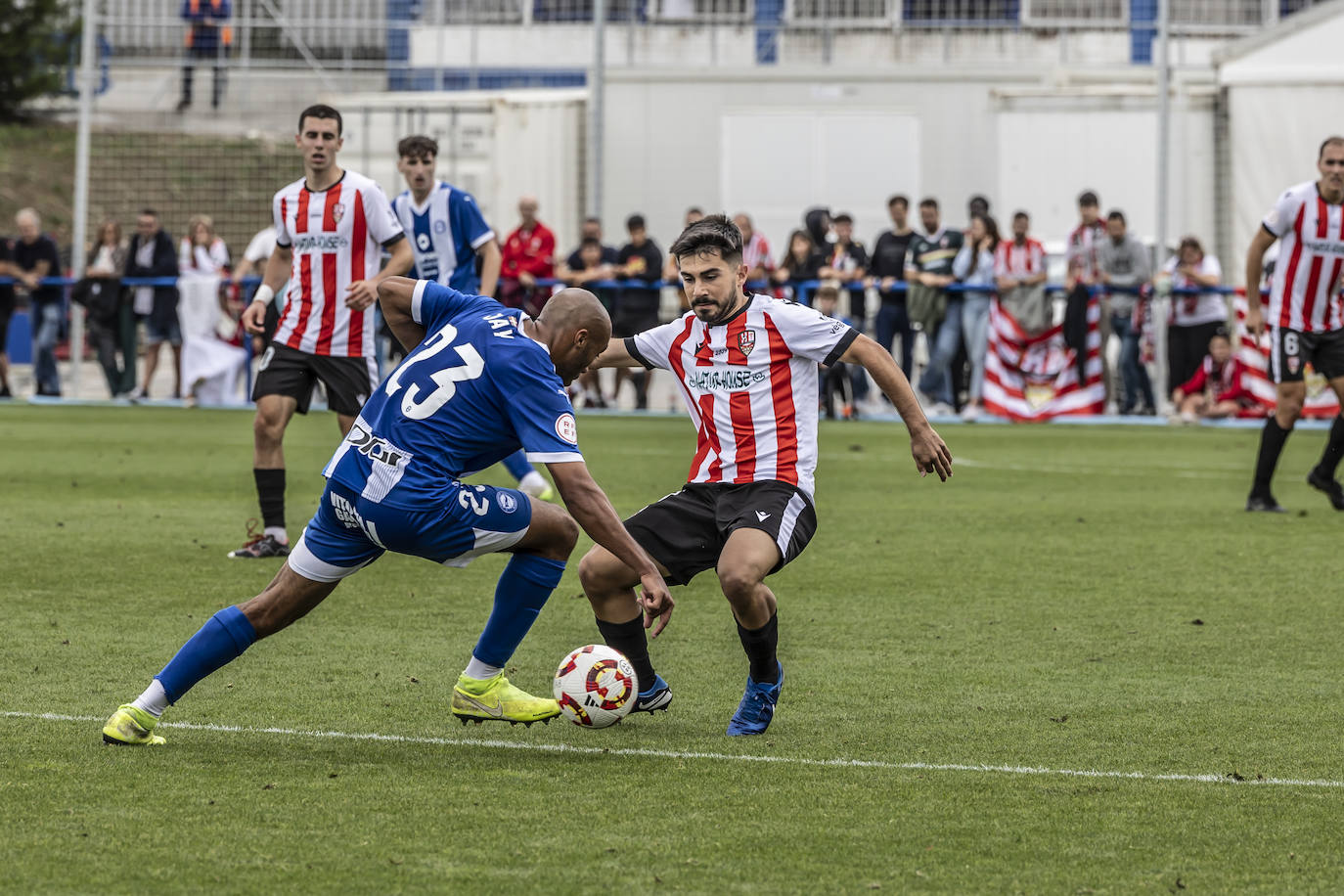 El encuentro Alavés-UD Logroñés