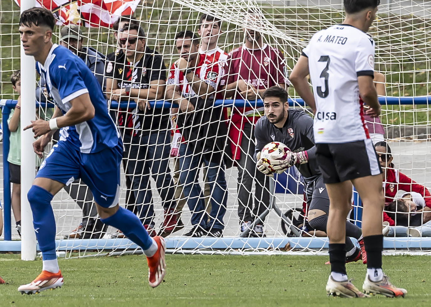 El encuentro Alavés-UD Logroñés