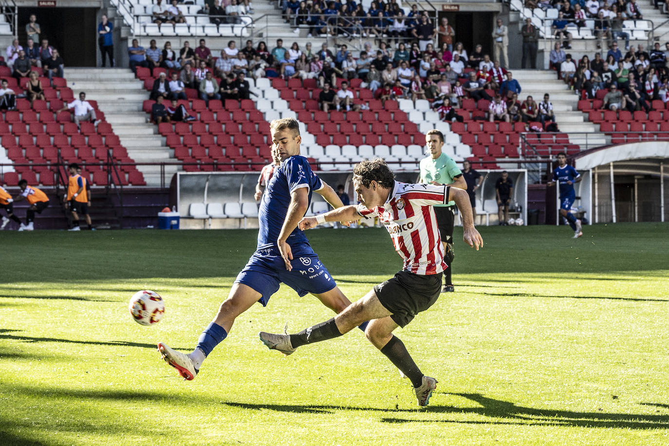 El partido SD Logroñés-Teruel