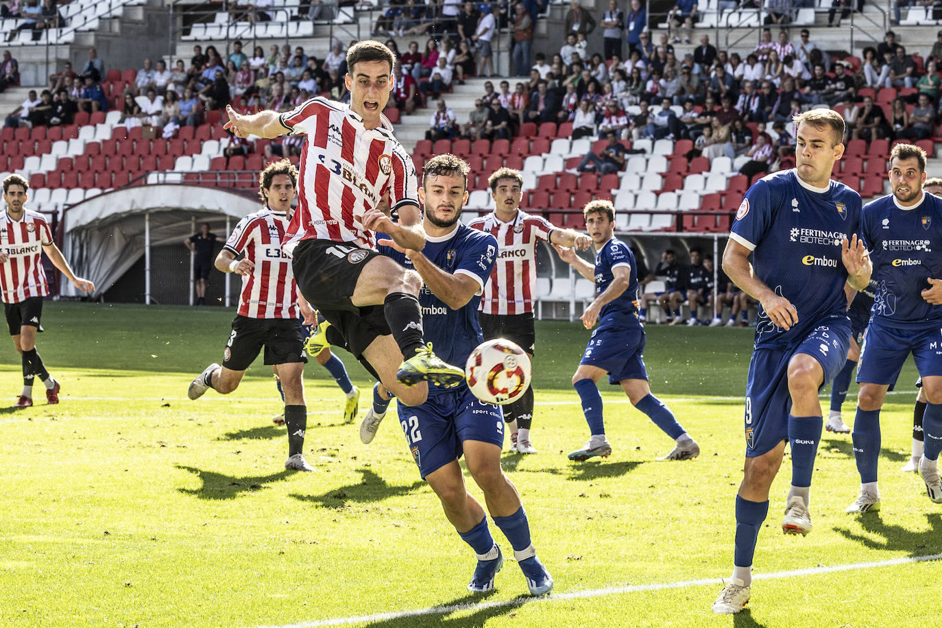 El partido SD Logroñés-Teruel