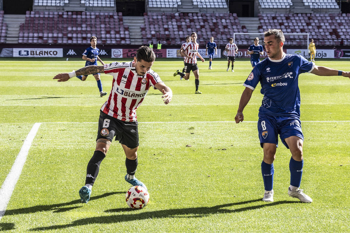 El partido SD Logroñés-Teruel