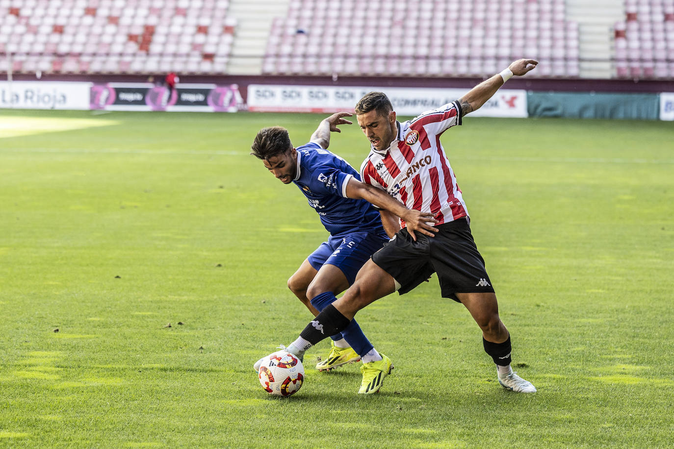 El partido SD Logroñés-Teruel