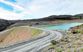 Embalse del arroyo del Regajo en Cornago.