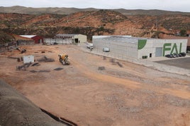 Comienza la construcción de la nueva nave de FAL tras el incendio de hace nueve meses