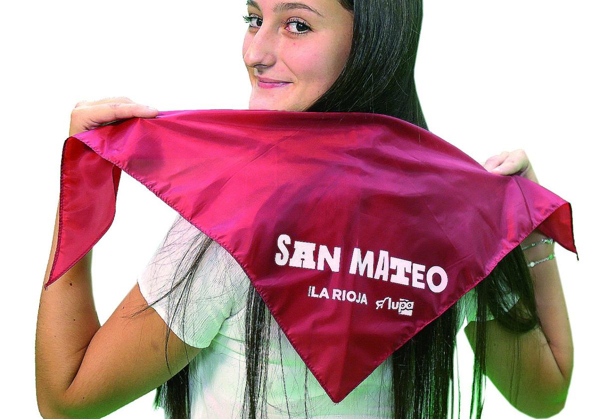Pañuelo de San Mateo que regalará Diario LA RIOJA el viernes.