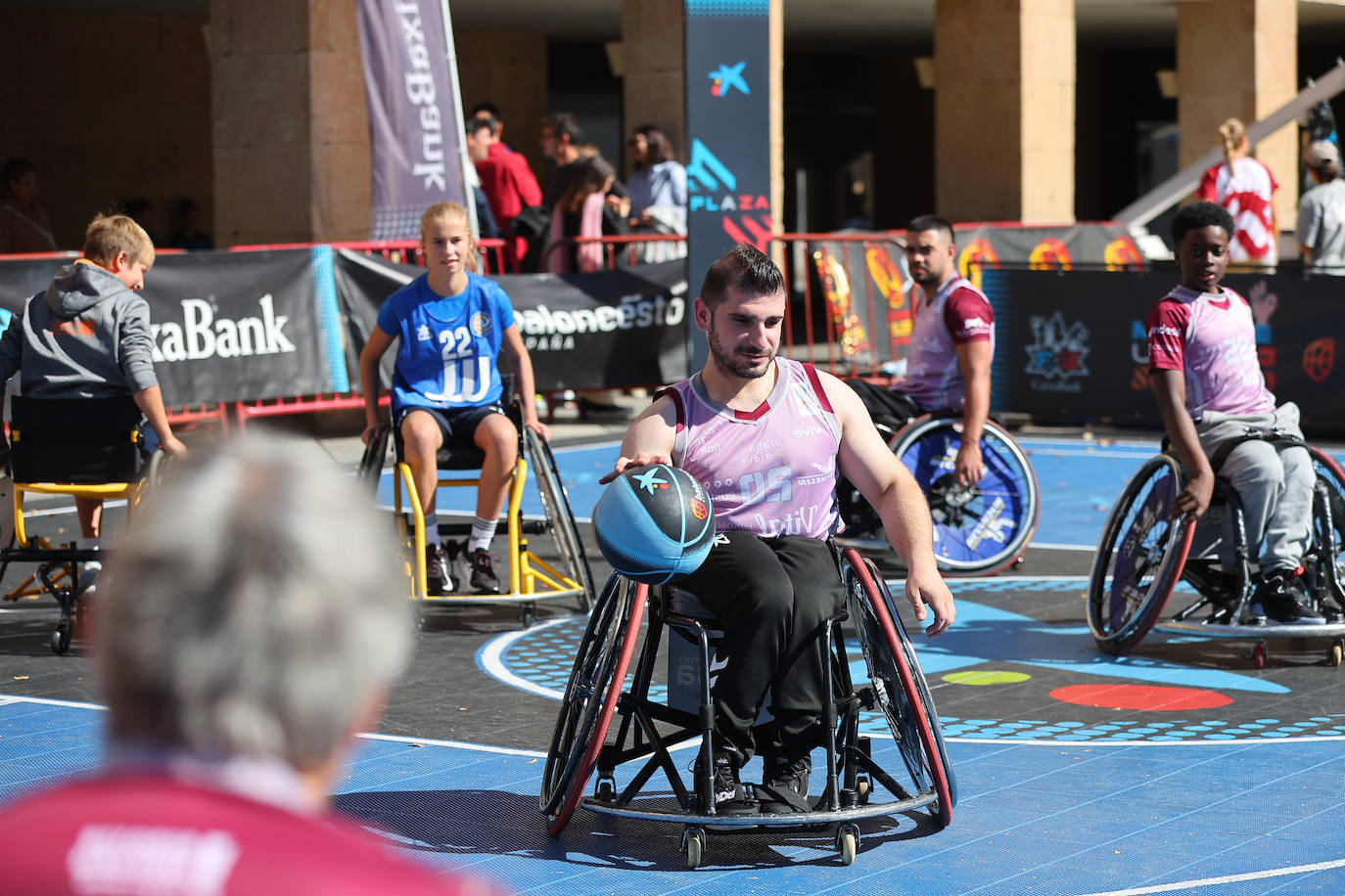 La plaza del Ayuntamiento de Logroño acoge el Plaza 3x3