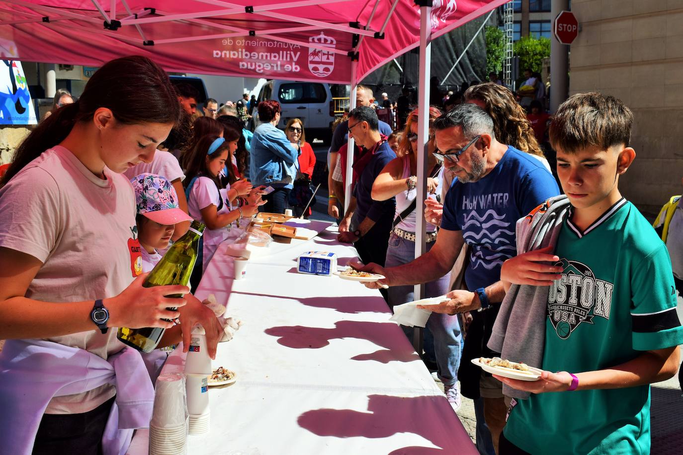 Sábado de fiestas de Santa Eufemia en Villamediana