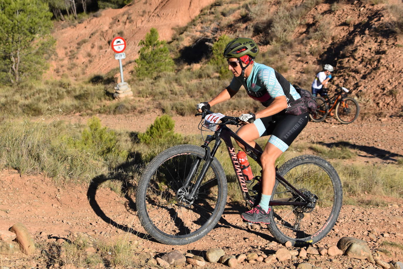 Cruz y Calleja ganan la BTT Peña Calagurritana