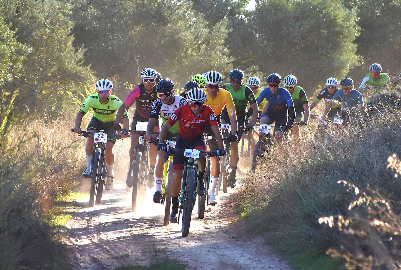 Cruz y Calleja ganan la BTT Peña Calagurritana