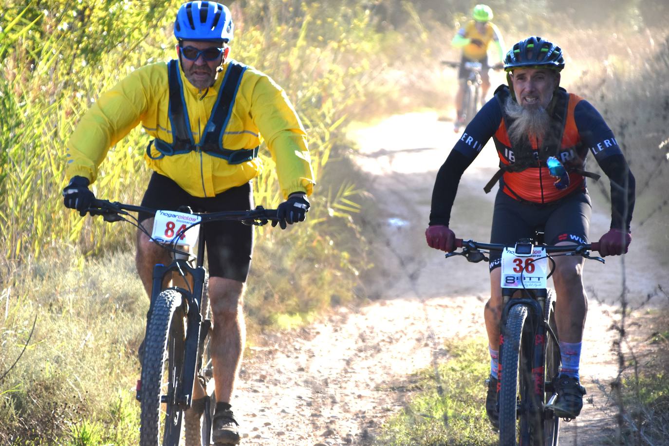 Cruz y Calleja ganan la BTT Peña Calagurritana