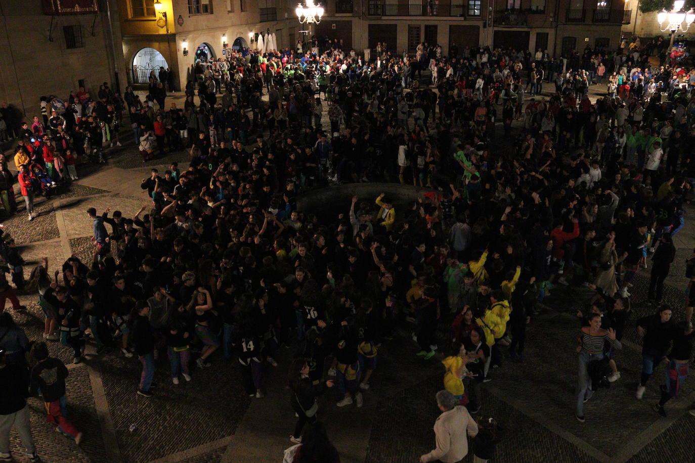 La mejores imágenes del chupinazo en Santo Domingo