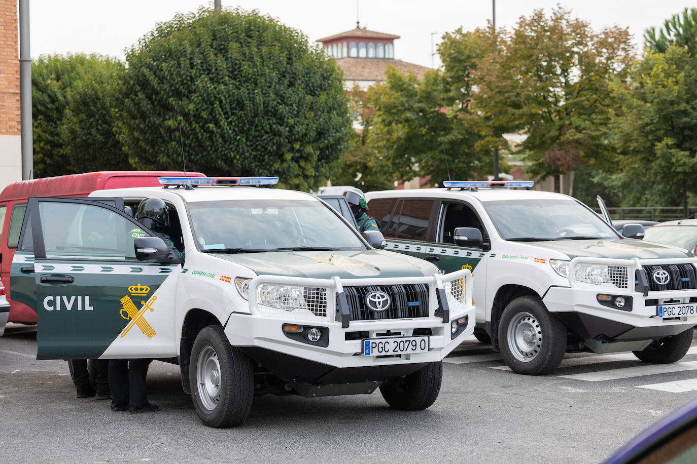 Redada y detención en la calle Ebro