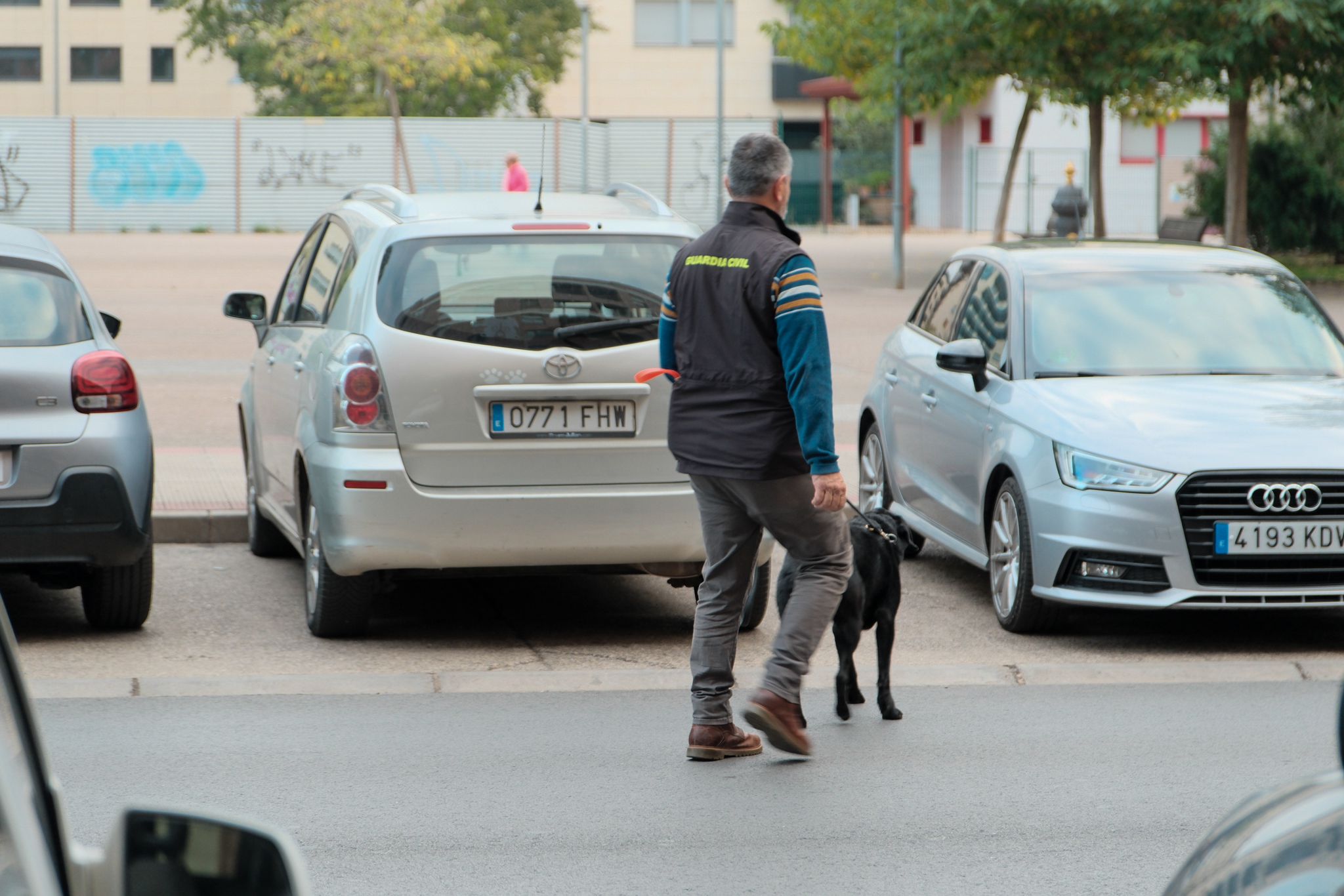 Redada y detención en la calle Estambrera de Logroño