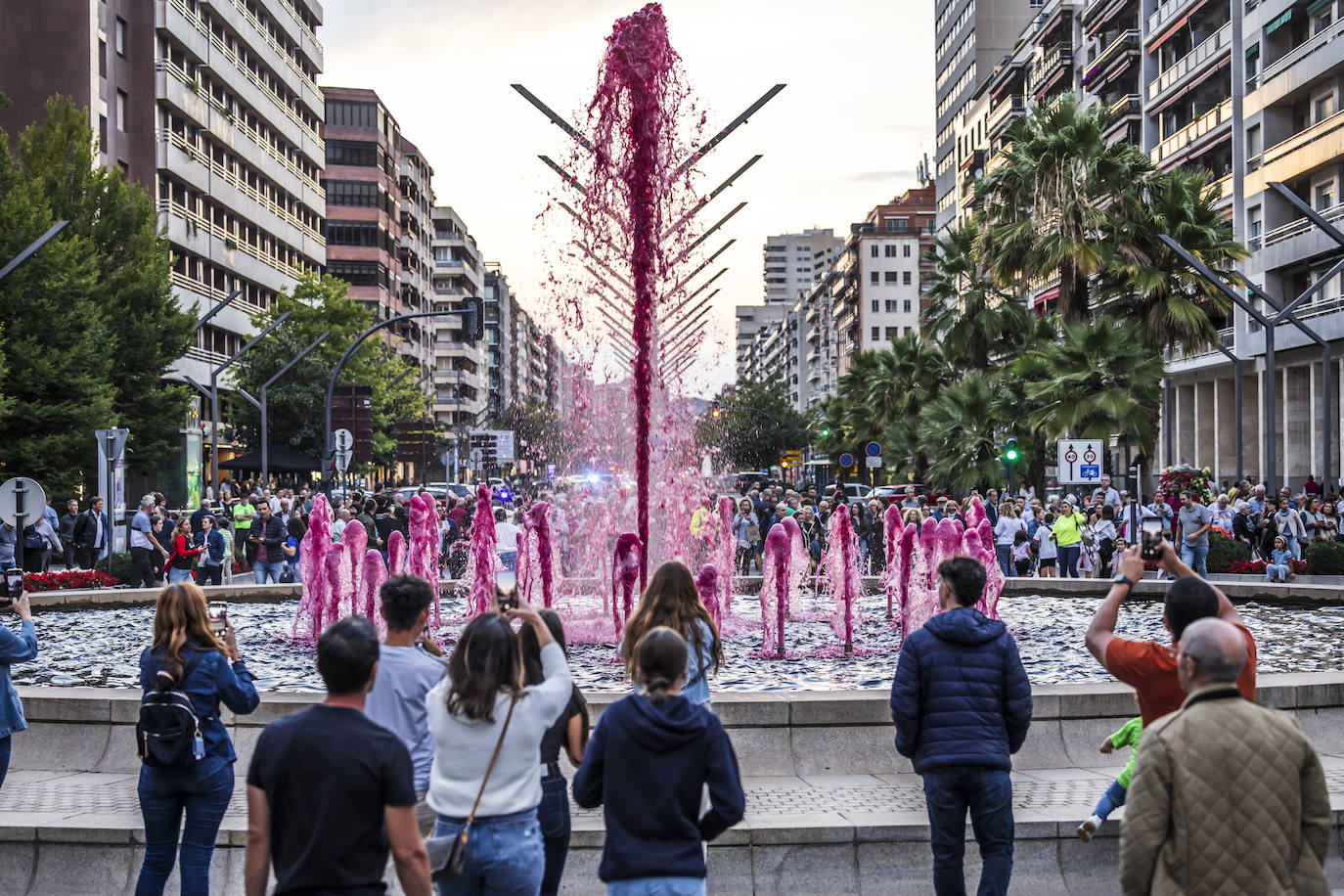 La fuente de vino, la previa de San Mateo