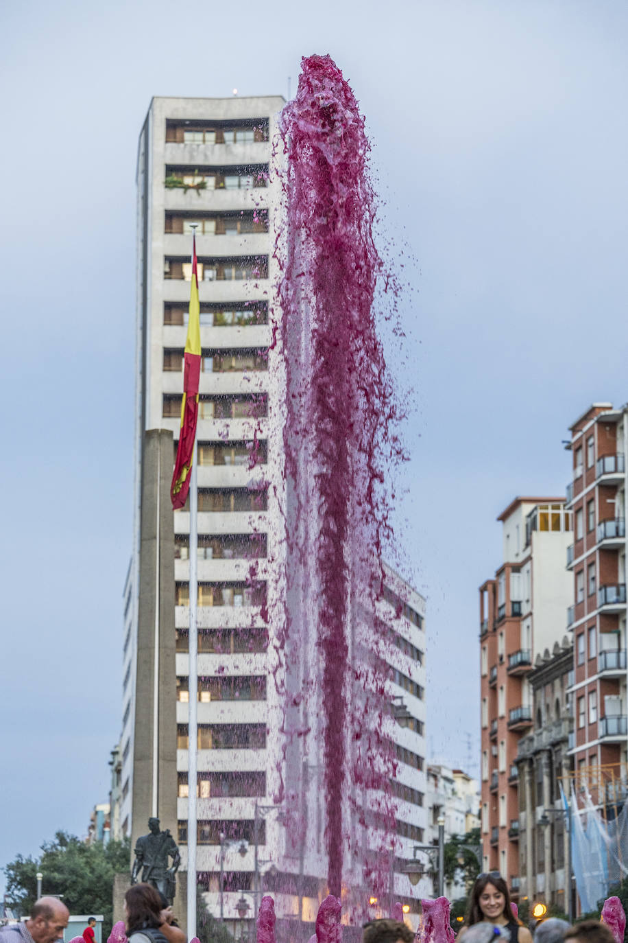 La fuente de vino, la previa de San Mateo