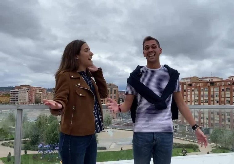 Vídeo | Los Vendimiadores cantan el 'Himno de Logroño'