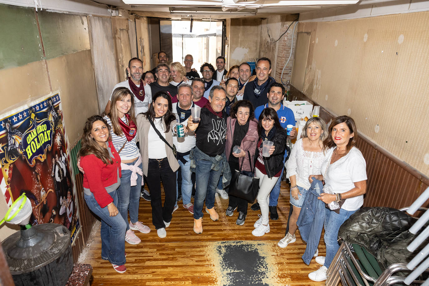 La lluvia no pudo con el ambiente festivo