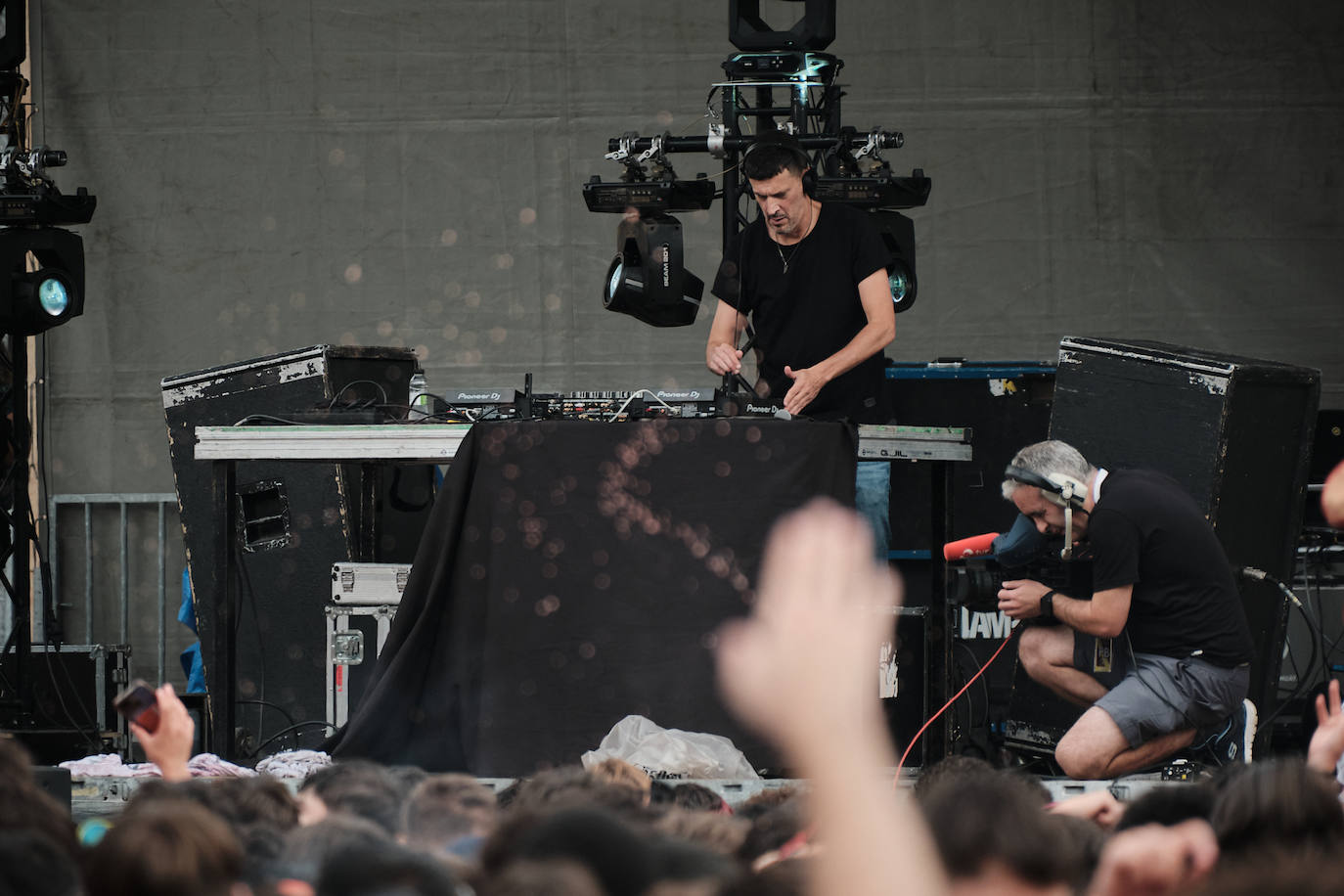 El ambientazo del cohete