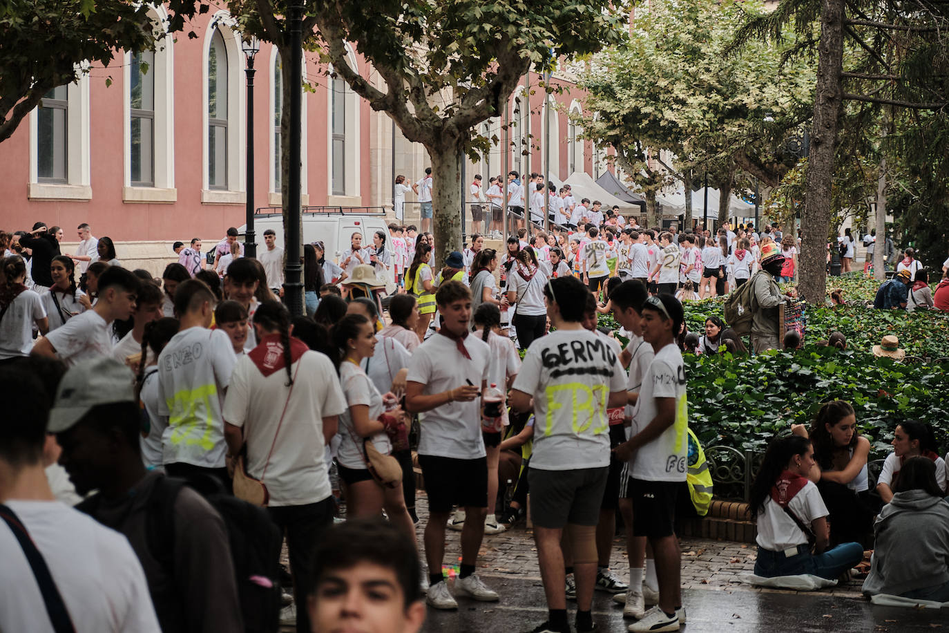 El ambientazo del cohete