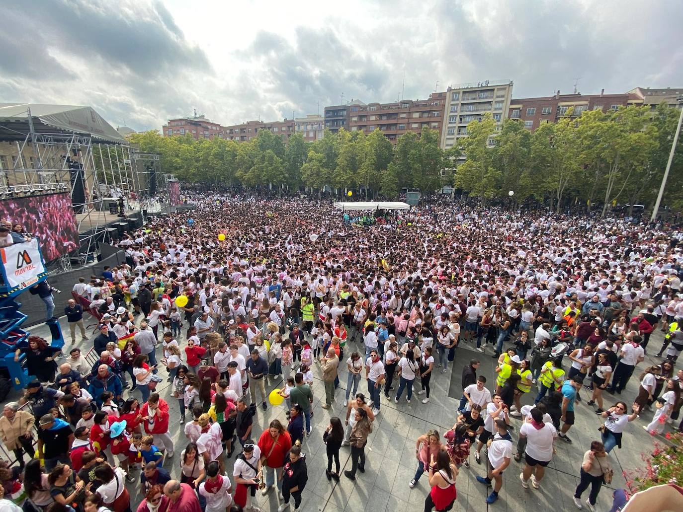 La fiesta calienta motores en Logroño