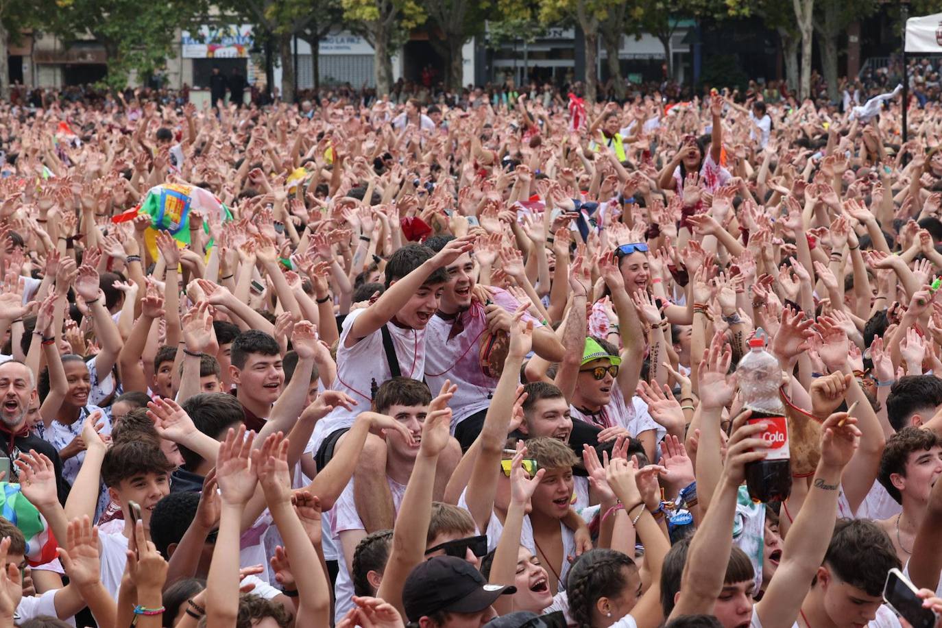 La fiesta calienta motores en Logroño