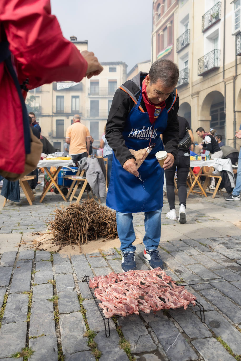 Salchichón, pimientos, huevos, chuletas... todas las degustaciones el día de San Mateo