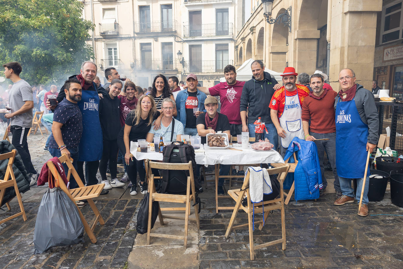 Salchichón, pimientos, huevos, chuletas... todas las degustaciones el día de San Mateo