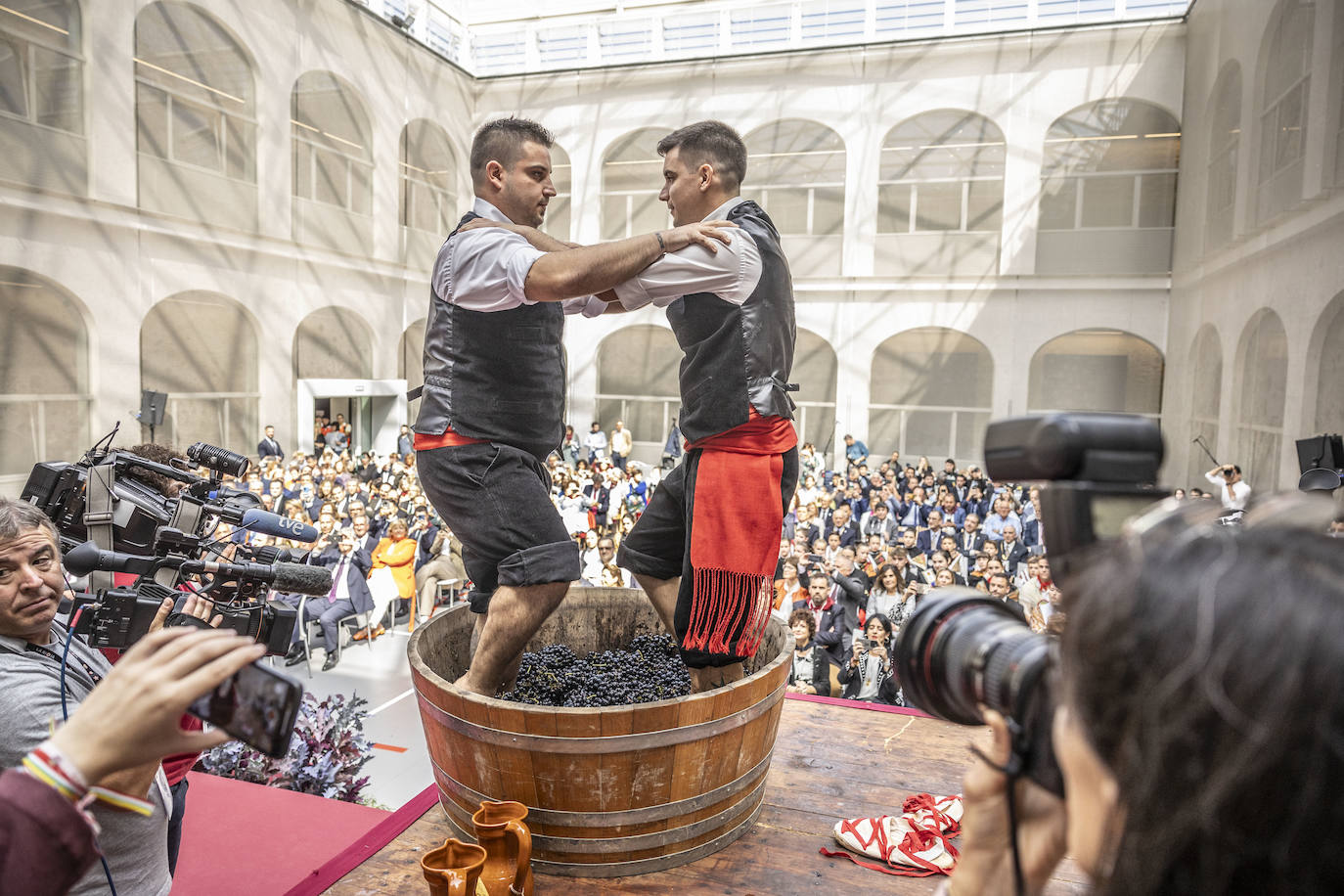 El pisado y la ofrenda, en imágenes