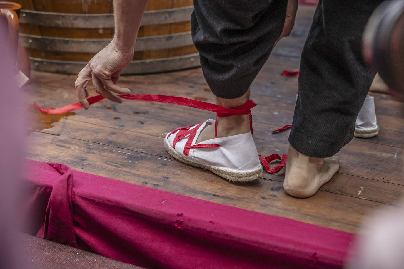 El pisado y la ofrenda, en imágenes