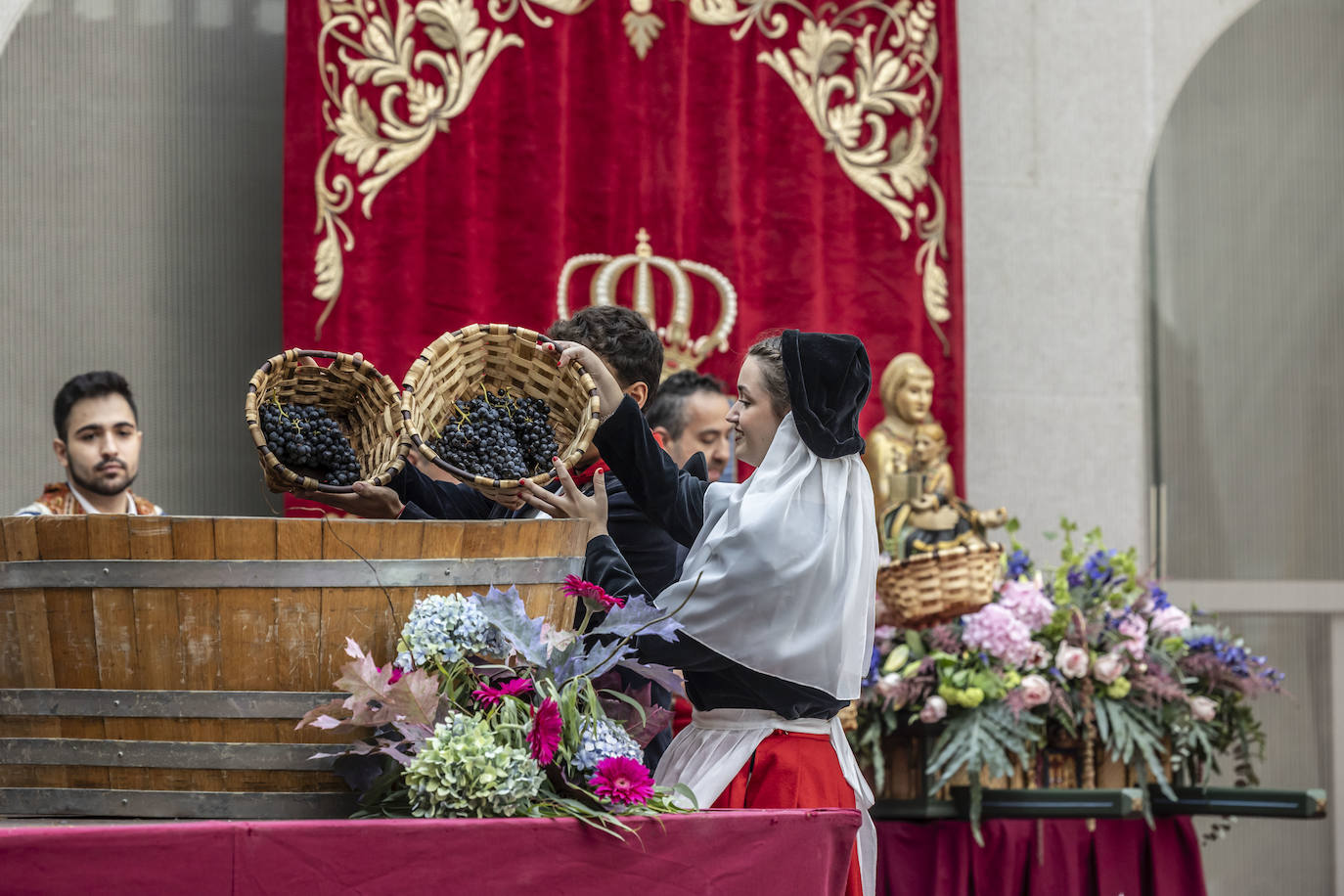 El pisado y la ofrenda, en imágenes