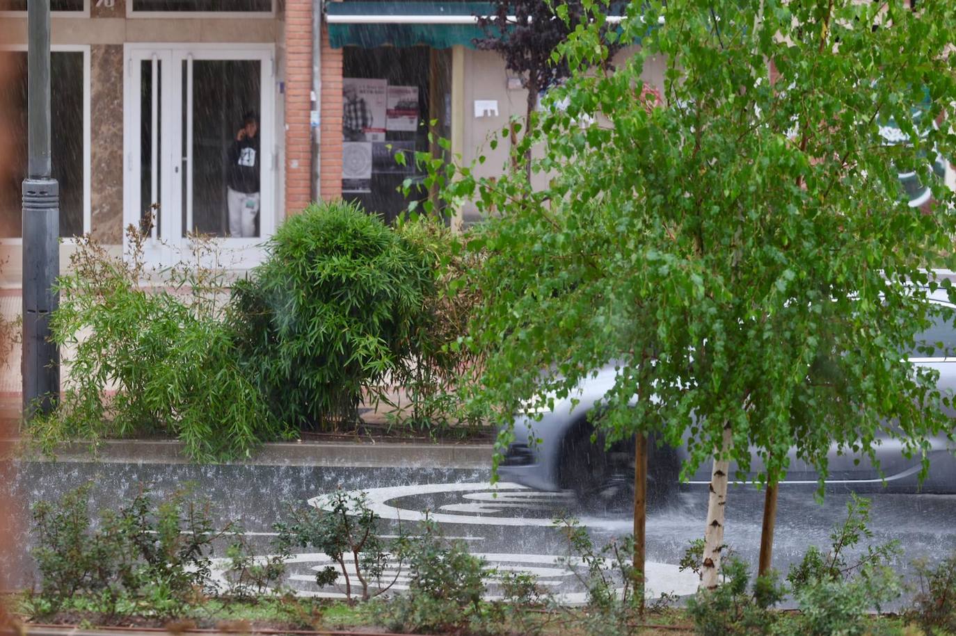 Las imágenes de la tormenta en Logroño