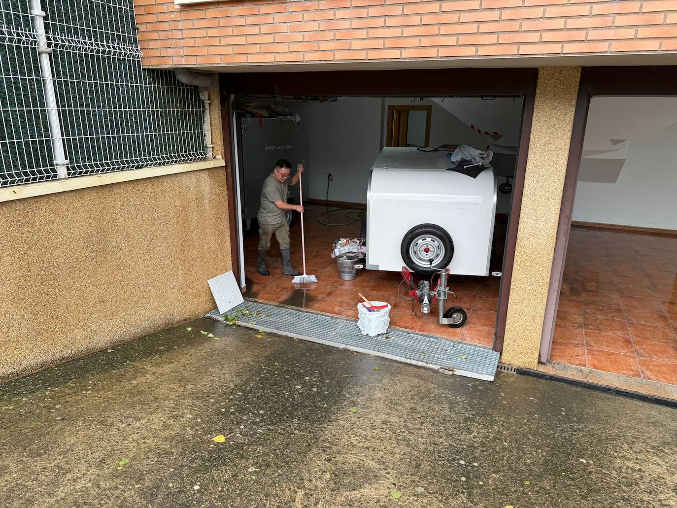 Las imágenes de la tormenta en Nájera