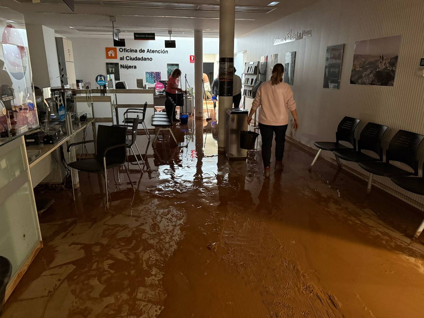 Las imágenes de la tormenta en Nájera