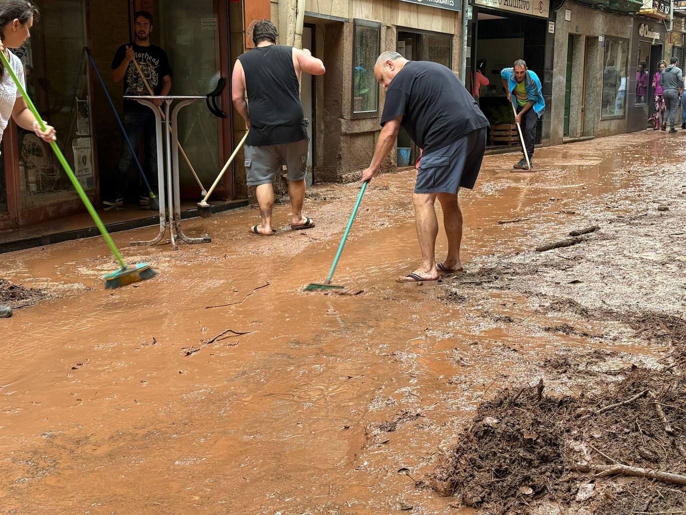 Las imágenes de la tormenta en Nájera