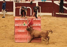 La primera jornada de vaquillas, un éxito