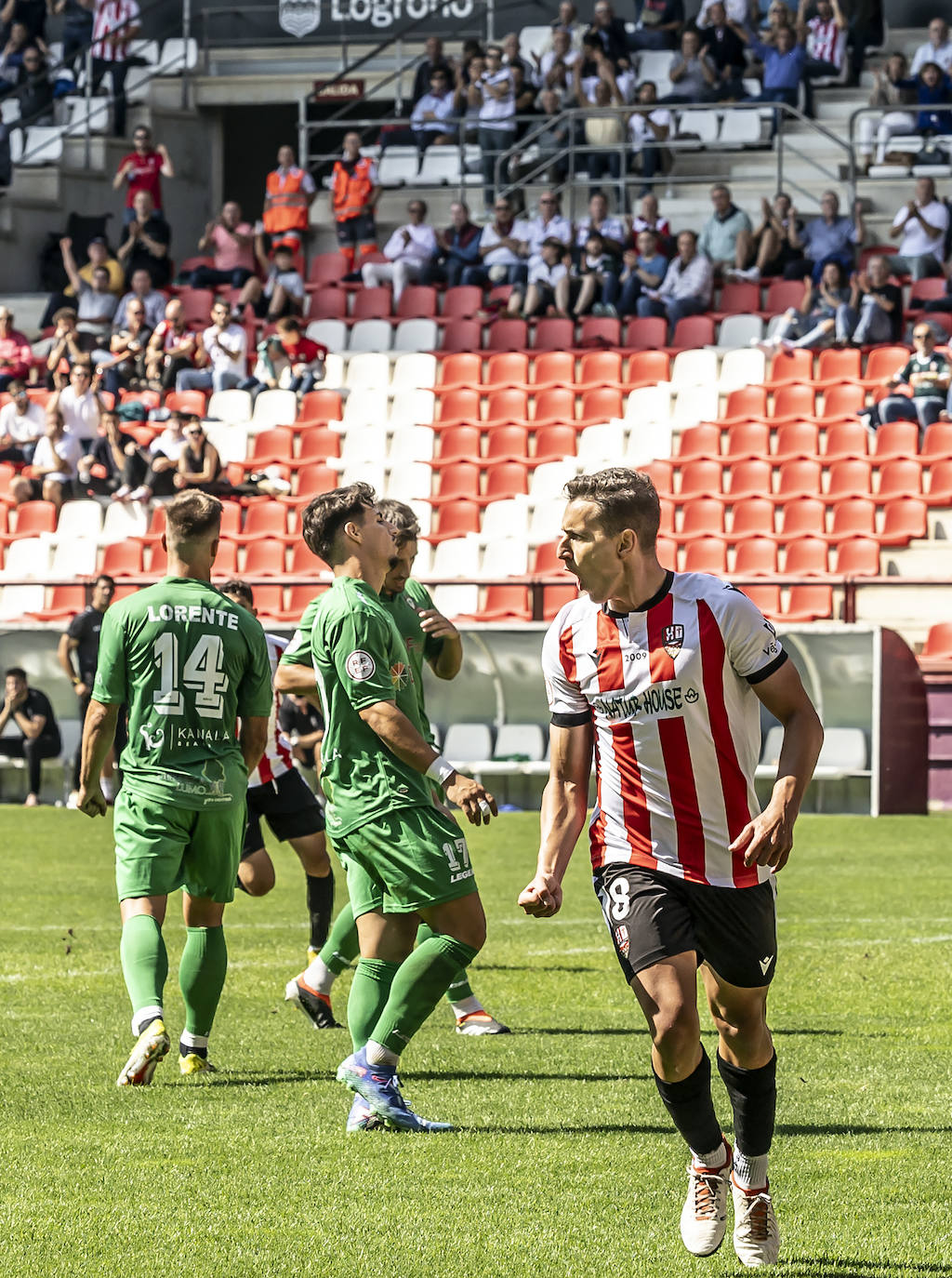 Las mejores imágenes de UD Logroñés - Gernika