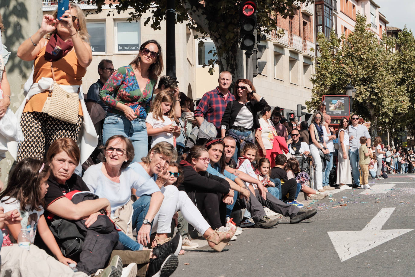 Desfile de peñas en las Carrozas