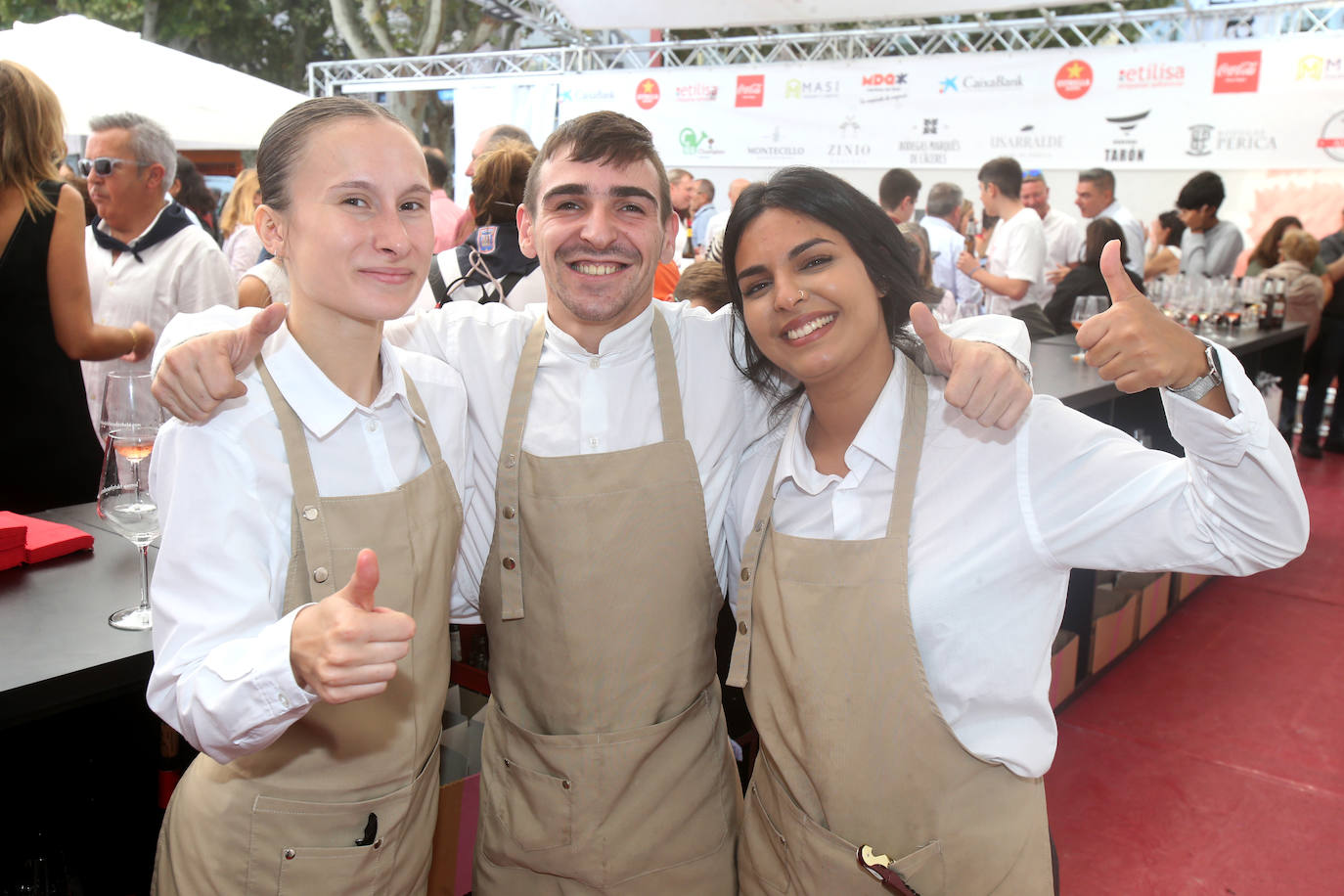 Laura Cortés, Daniel Miguel y Fadwa Boua, de 'Singularis'.