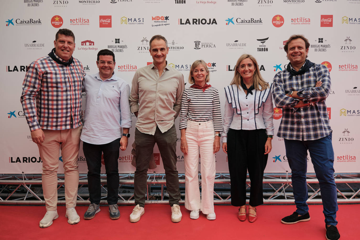 Álvaro Mayoral, Alfonso Domínguez, Miguel Sáinz, Teresa Cobo, Cristina Maiso y Quique Martínez Armas.