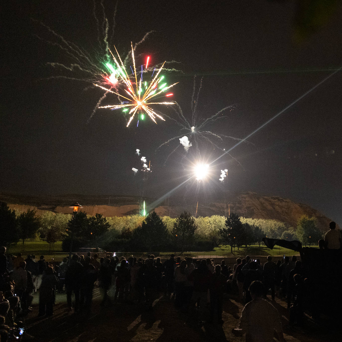 Primera colección de fuegos artificiales de San Mateo: pirotecnia Zaragozana