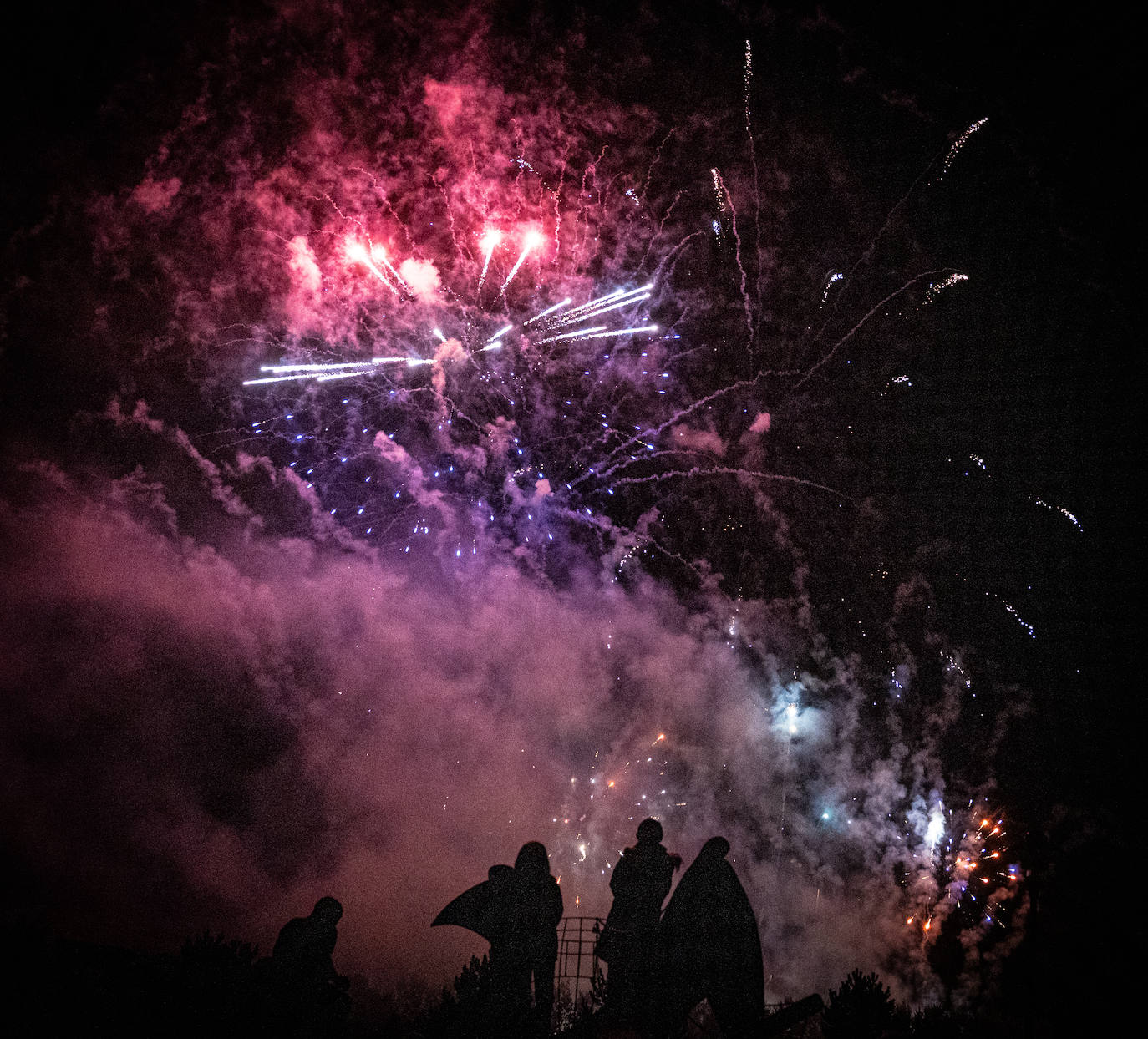 Primera colección de fuegos artificiales de San Mateo: pirotecnia Zaragozana