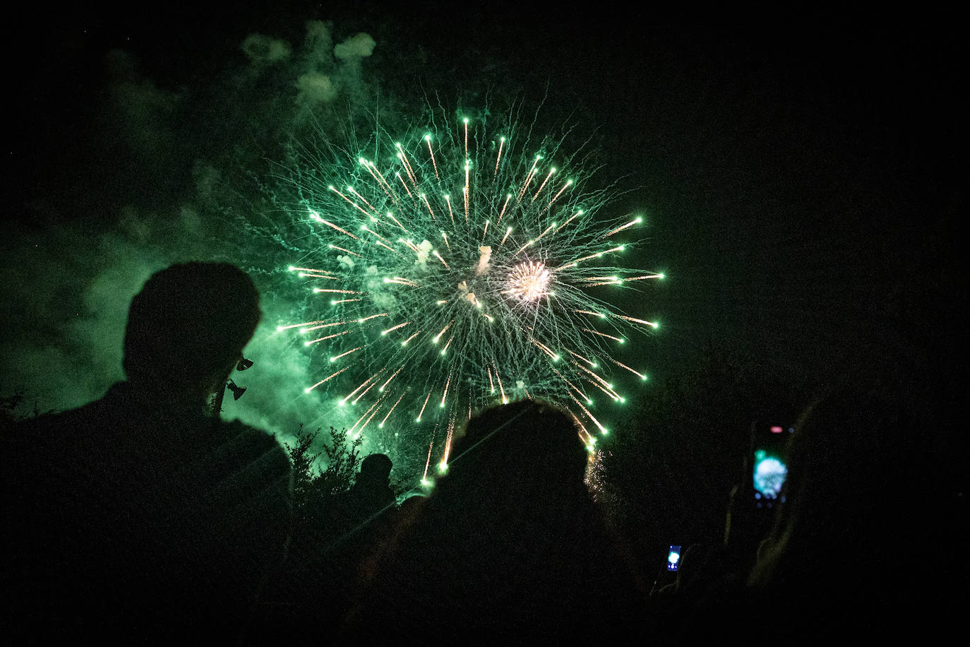 Primera colección de fuegos artificiales de San Mateo: pirotecnia Zaragozana