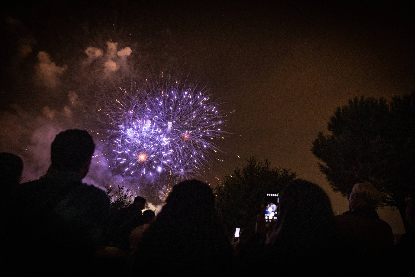 Primera colección de fuegos artificiales de San Mateo: pirotecnia Zaragozana