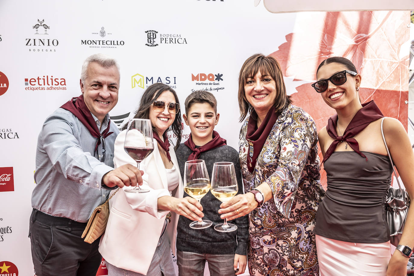 Jesús Hijazo, Ana Moreno, Gonzalo, Merche Cerrolaza y Maite.