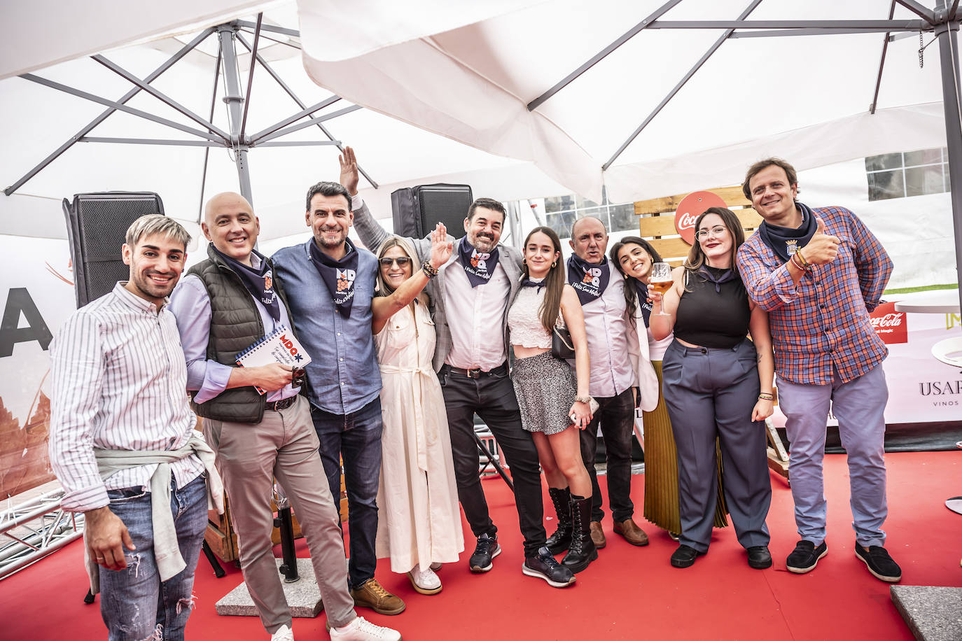 Ernesto García, Juan Vicente Santamaría, Fran Ríos,Toñi Moreno, Iván Martínez de Quel, Sandra Aranda, Juan Manuel López, Youssra El Kouisi, Laura Tobías y Quique Martínez Armas.