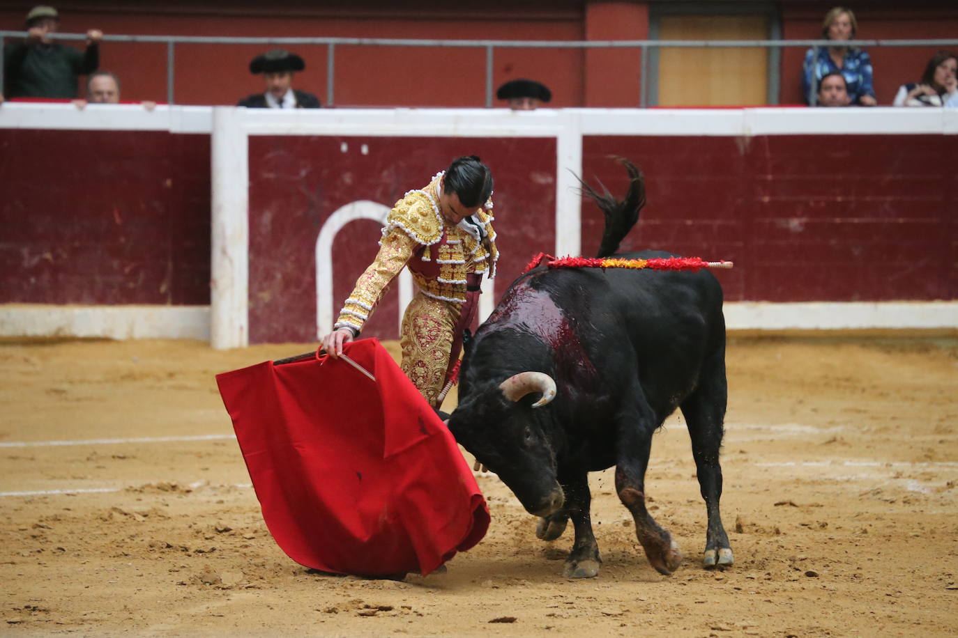 Aguado, Roca Rey y Ortega, en la tercera corrida de la feria de San Mateo