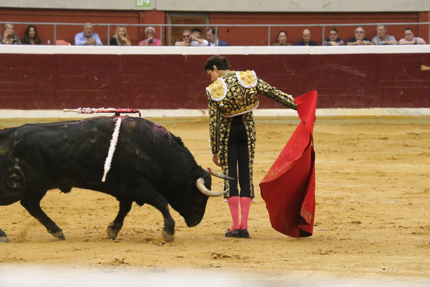 Aguado, Roca Rey y Ortega, en la tercera corrida de la feria de San Mateo