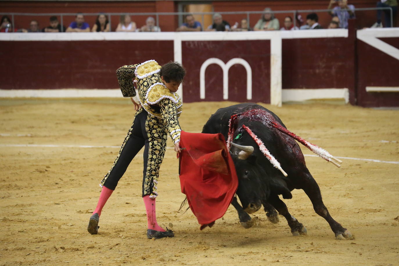 Aguado, Roca Rey y Ortega, en la tercera corrida de la feria de San Mateo